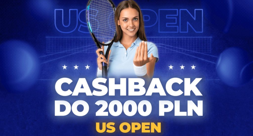 Zakłady na US Open ze zwrotem do 2000 PLN!